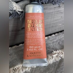 Asquith & Somerset Ginger Lime Hand Cream - Orange